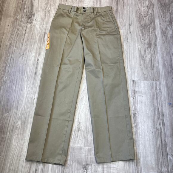 Dockers Men’s Signature Khaki Pants D3 Classic Fit Flat Front Beige 843797 - Picture 1 of 9